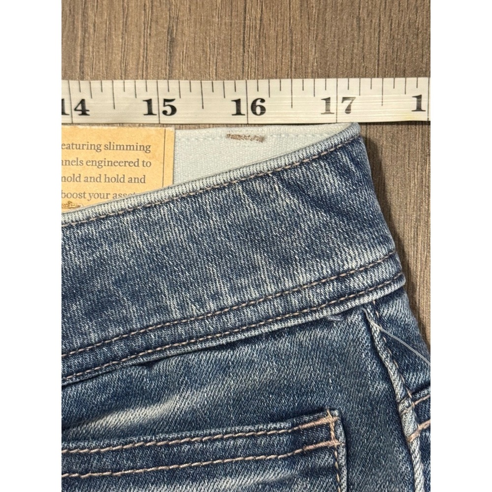 NWT Democracy‎ Women's Size 16 High Rise Slim Straight Ab Technology Jeans new - Picture 11 of 14
